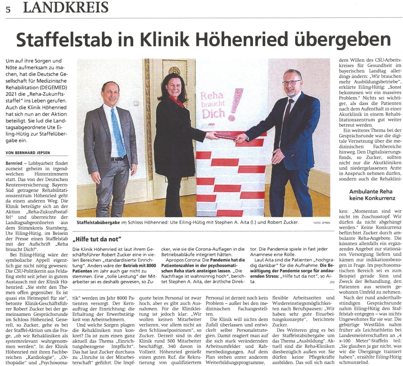 Weilheimer Tagblatt 14.03.2022